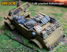 1:48 crashed Kbelwagen
