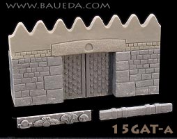15mm wall gate