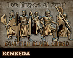 15mm New-Kingdom Egyptian Royal guard