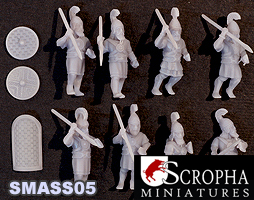 SMASS05 - 15mm Assyrian auxiliary infantry