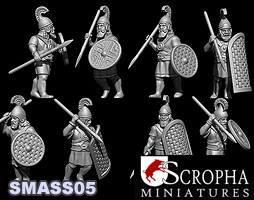 SMASS05 - 15mm Assyrian auxiliary infantry